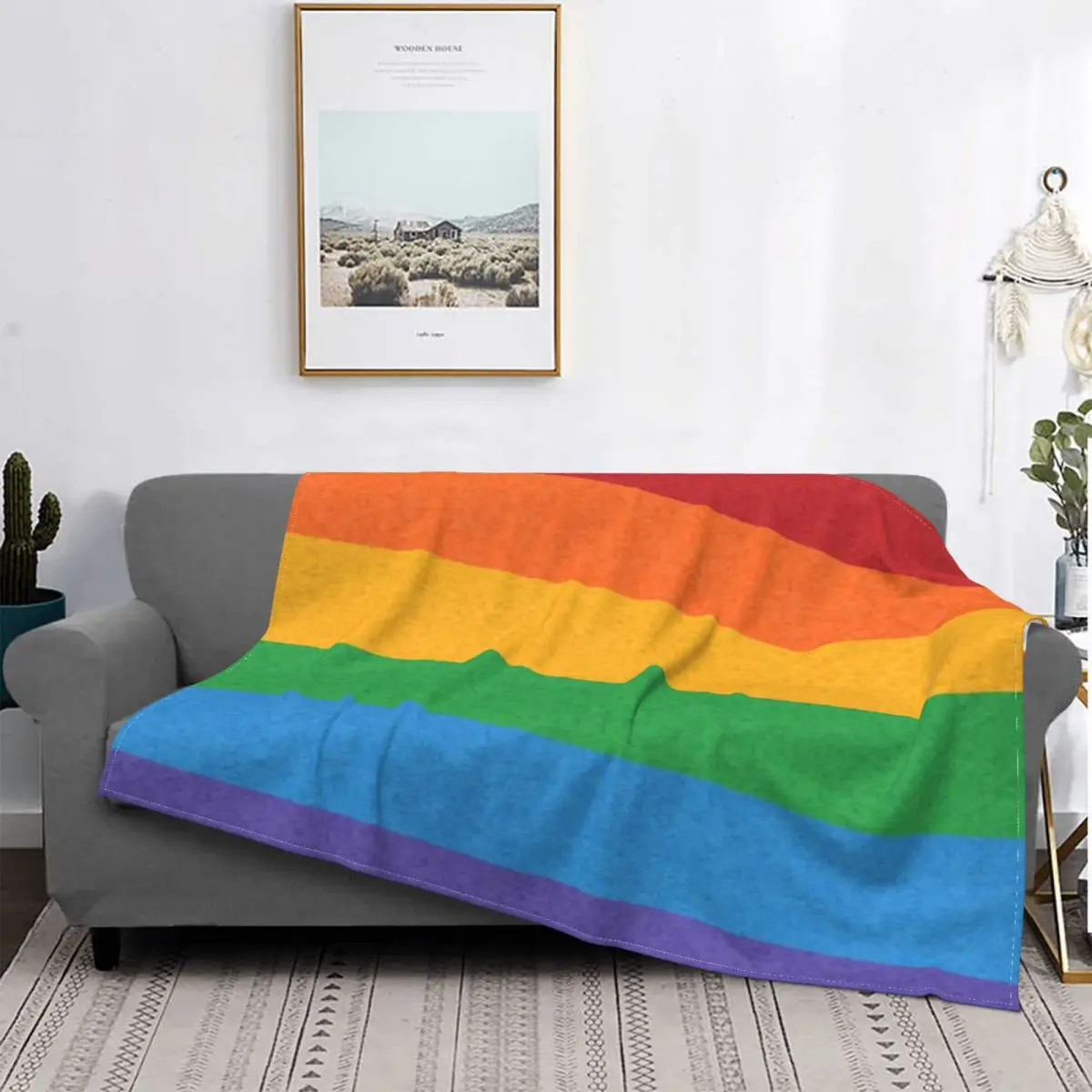 

Женское одеяло с флагом, покрывало для кровати, клетчатое покрывало для кровати, аниме плед, одеяло с капюшоном, плед и одеяло