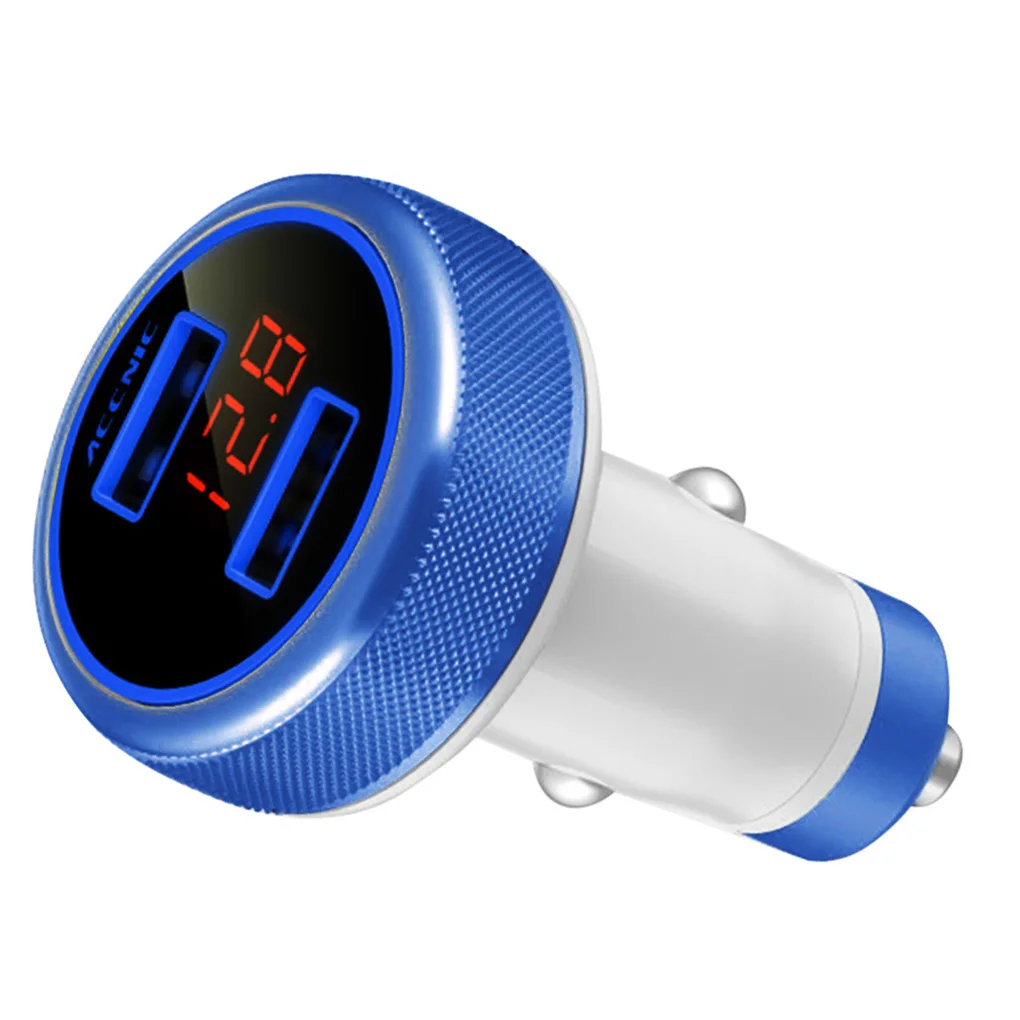 ACCNIC беспроводной fm передатчик Bluetooth автомобильный двойной USB 3 2A дисплей