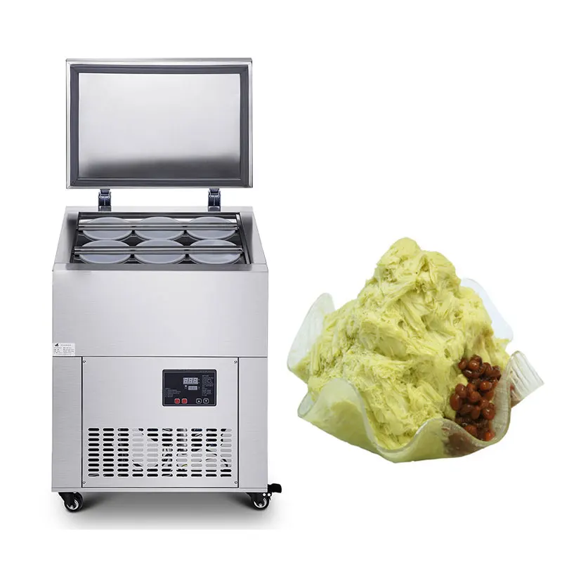 

6*2.2L Ice Cream Brick Snow Ice Cream Maker Ice Block Making Machine