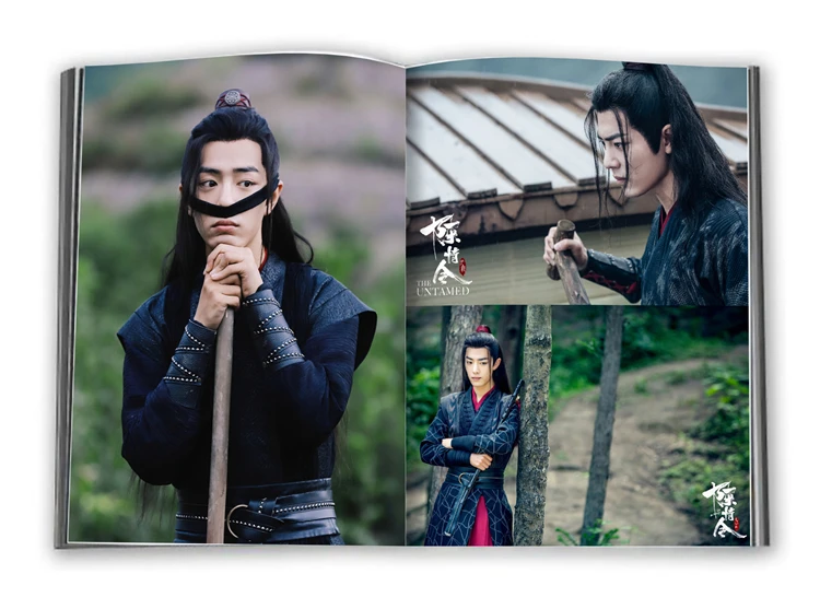 Untamed Чэнь Qing Линг альбом для рисования книга на каждый день Wei Wuxian Lan Wangji рисунок