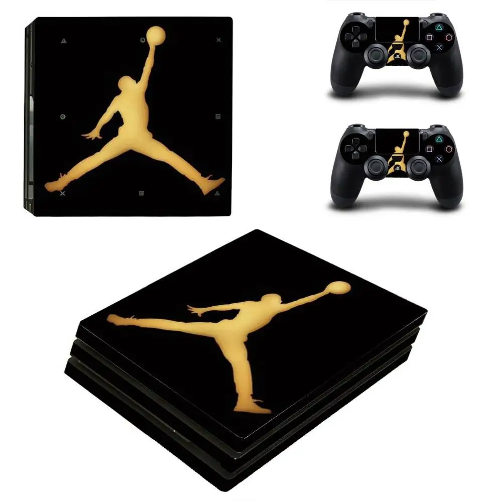 Наклейки для PS4 Pro PS 4 Play station наклейка с Джорданом наклейки PlayStation консоль и