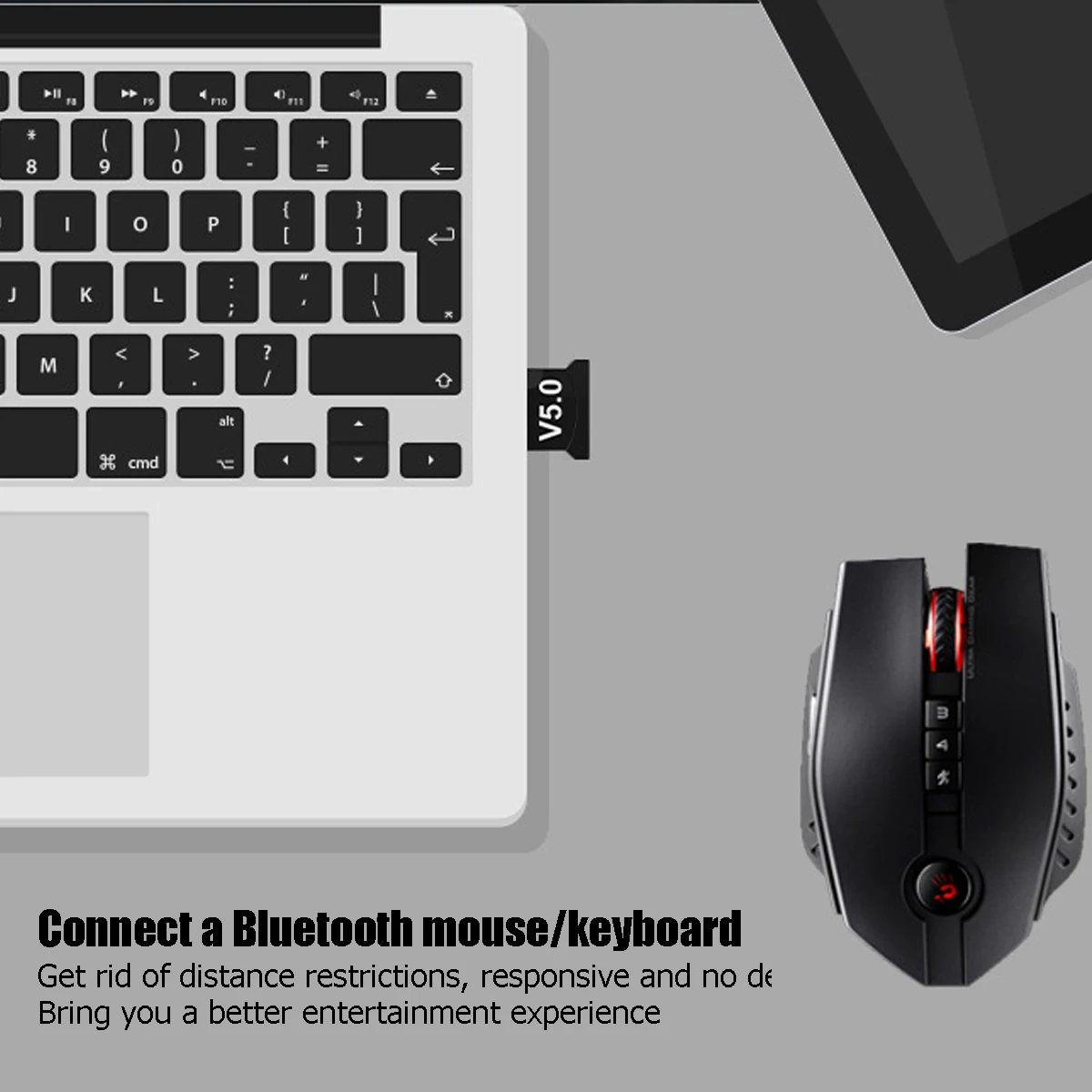 Bluetooth 5,0 USB адаптер для ОС Windows 7/8/10 для vista XP для Mac OS X ПК клавиатура Мышь геймпады колонки