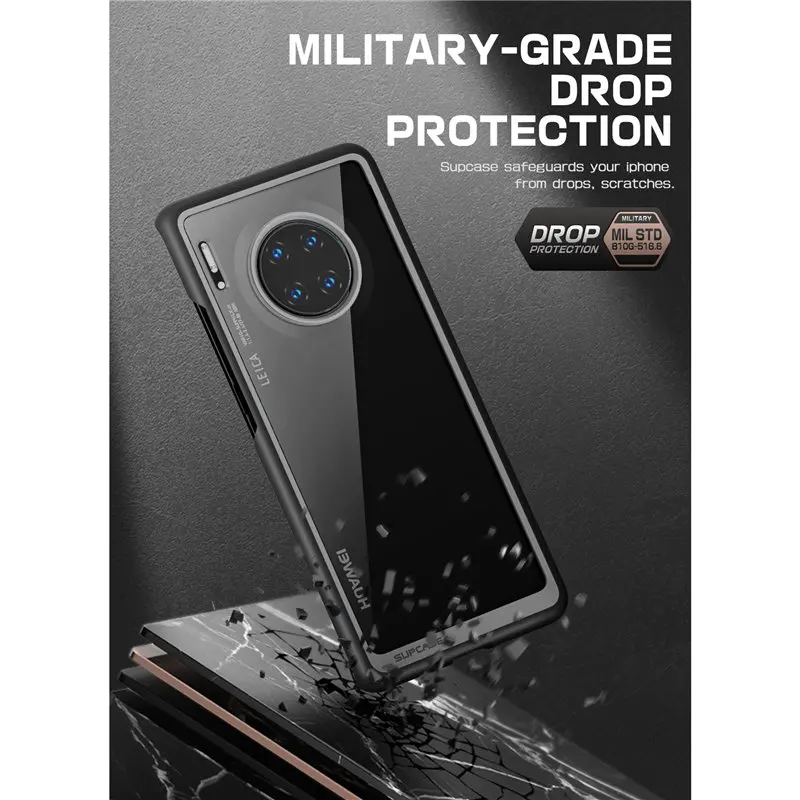 for huawei mate 30 pro case 2019 release supcase ub style anti knock premium hybrid protective tpu bumper pc clear back cover free global shipping