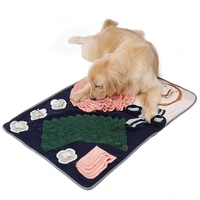 dog sniffing mat pet toys to relieve stress artifact hidden food consumes physical energy puzzle toy training nose pad