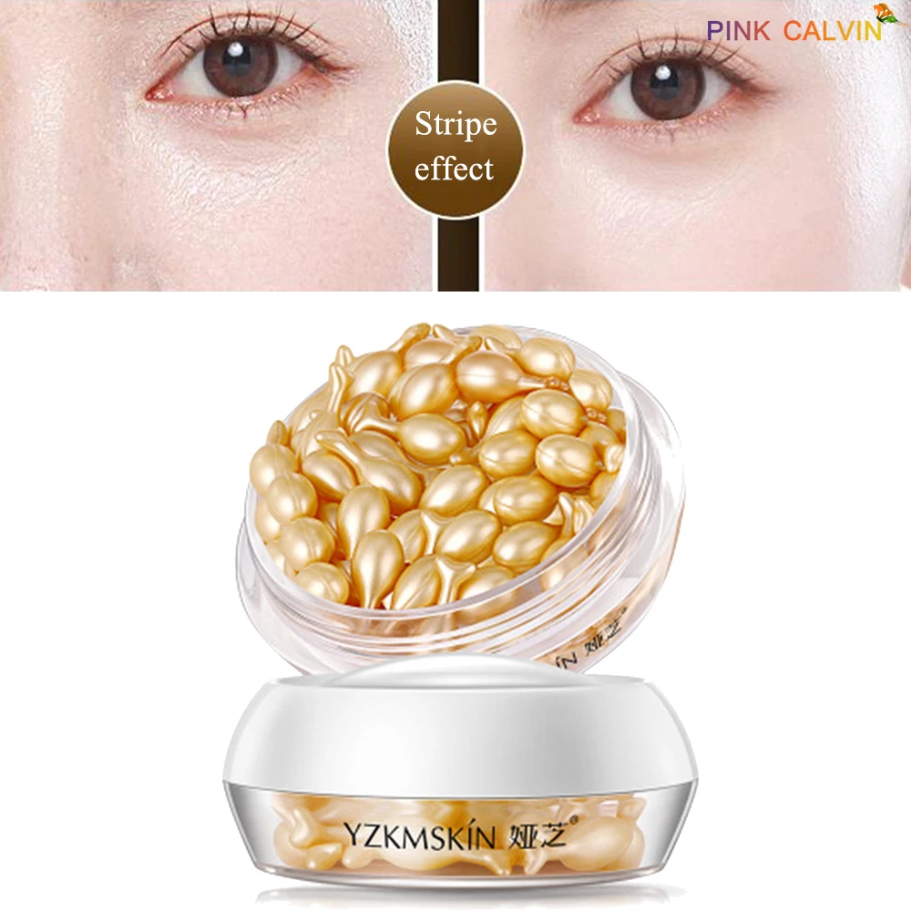 

Vitaminis Placenta Anti wrinkle Face Serum Capsule Night Hydra Facial Serum Essence Moisturizer Anti aging Whitening Skin Care