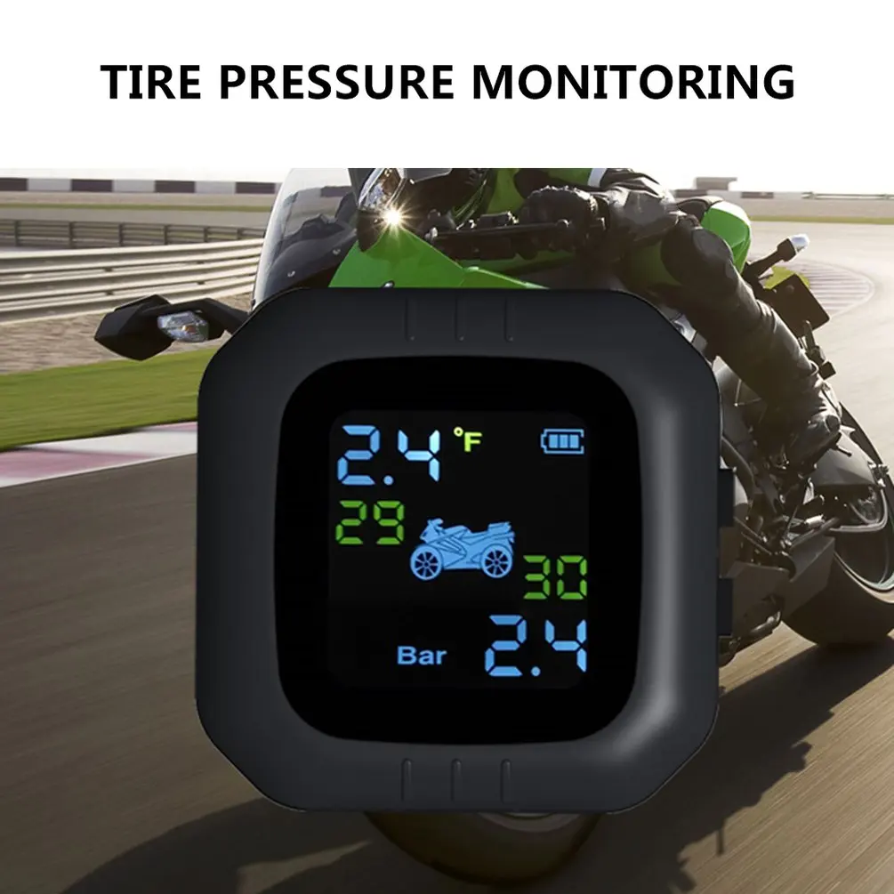 Водонепроницаемый в режиме реального времени Tpms беспроводная система контроля давления в шинах внутренний или внешний ЖК-дисплей Th Wi-Fi датчики