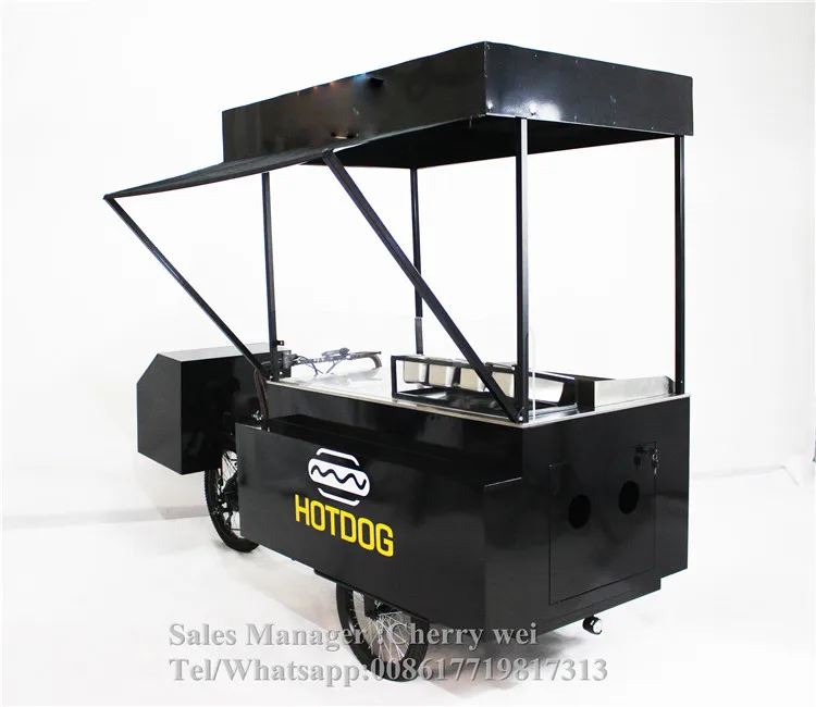 Ретро кофе-Байк/Электрический хот-дог автомобиль/торговый прицеп для еды