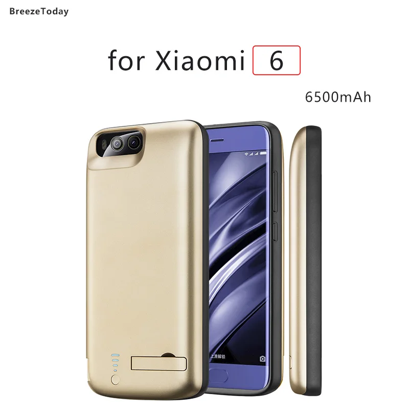 

Чехол для зарядки, чехол для зарядки аккумулятора для Xiaomi Mi Xiomi 6, чехол для аккумулятора для Xiaomi Mi Xiomi 6, чехол для портативного зарядного устр...