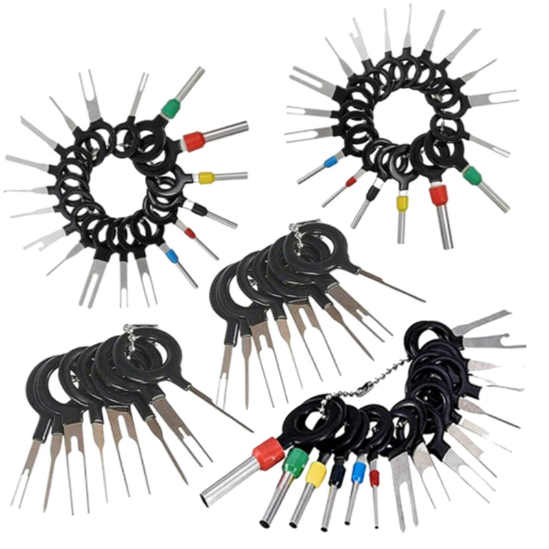 

59/57/36/8Pcs Car Terminal Removal Tool Metal Auto Electrical Wire Connector Terminal Remover Key Pin Extractor Picker