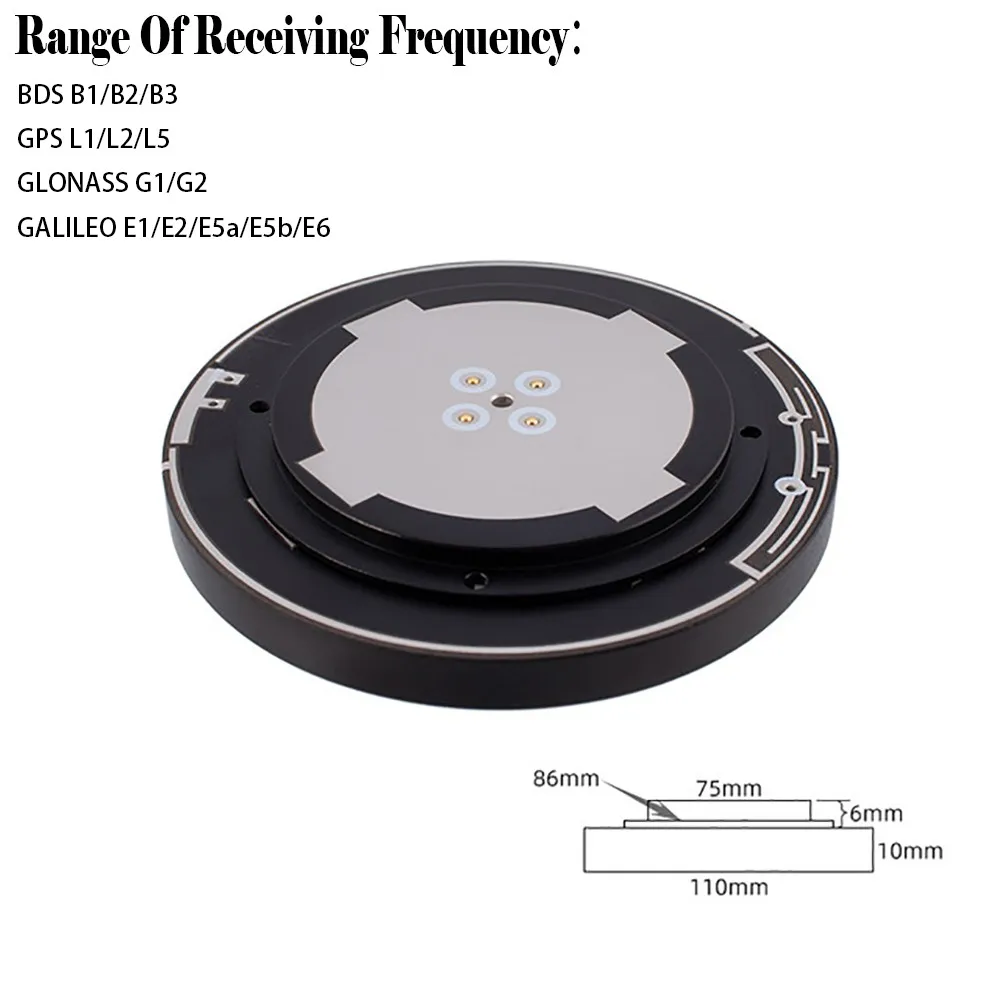 

Built-In Measuring GNSS Antenna For CORS RTK GLONASS GALILEO BDS GPS Built-in Antenna Copper-clad Communications Antennas