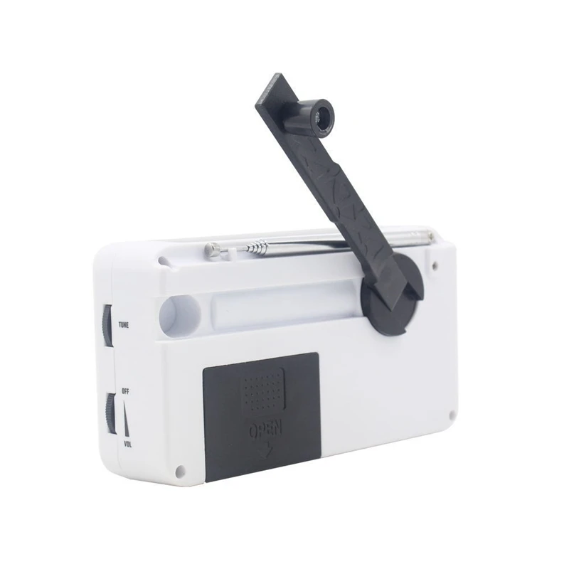 RD626 FM AM двухдиапазонный цифровой радио внешний аккумулятор 1000 мАч перезаряжаемый