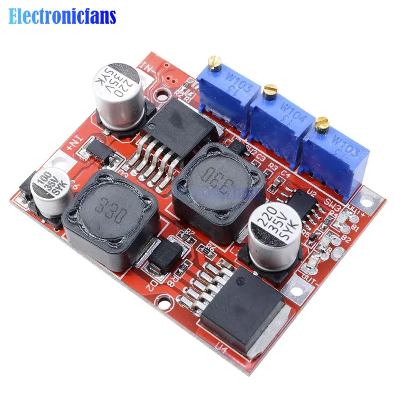 XL6019 Замена LM2577S LM2596S шаг вверх вниз Boost Buck напряжение модуль преобразователя питания Неизолированный постоянный ток доска 15 Вт 3A