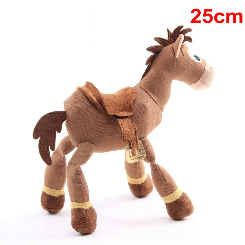 horse 25cm История игрушек 4 плюшевые игрушки кролик утка Ducky Forky СВИНЬЯ Мягкая кукла животных для детей день рождения Рождественский подарок - Цвет: horse 25cm