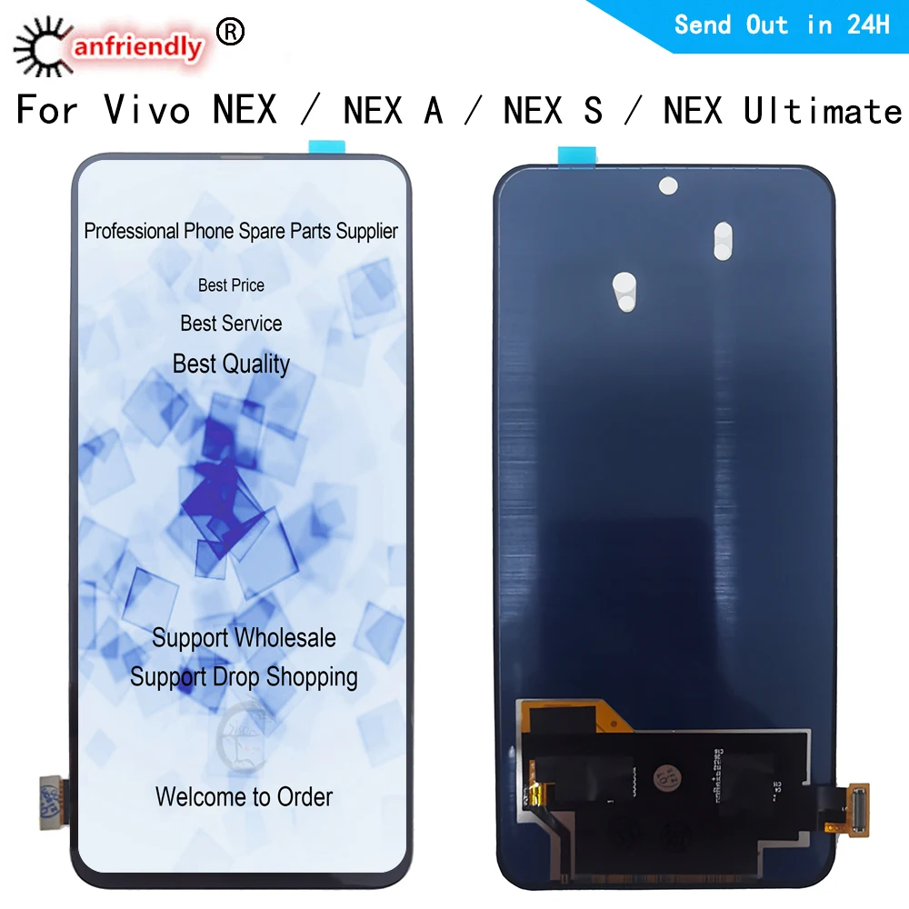 Pantalla LCD de 6,59 pulgadas para Vivo NEX / NEX A / NEX S/NEX, montaje de digitalizador con Sensor de pantalla t&aacute;ctil-0