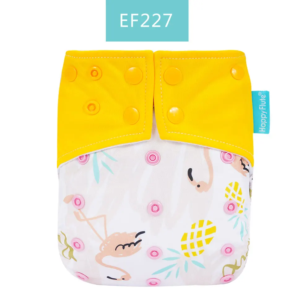 SMT051EF227 HappyFlute Карманные Подгузники Детские Моющиеся Многоразовые Эко-дружественные подгузники крышки карманные Современные тканевые подгузники - Цвет: SMT051EF227