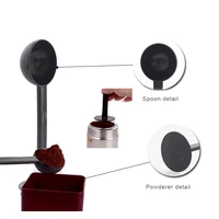 2 in 1 coffee bean measuring spoon 10g standard coffee bean pressing spoon coffee tea utensils kitchen accessories tools