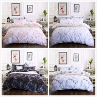 3d fashion printed marbling duvet cover quilt cover bedding set bedding cover pillow case home textile for adult