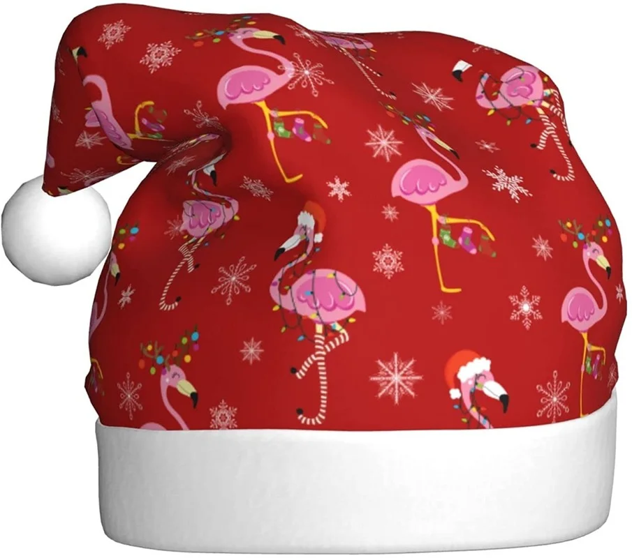 

Christmas Hat Santa Hat Xmas Holiday Hats for Adults Unisex Christmas Hat Christmas New Year Festive Holiday Party Supplies