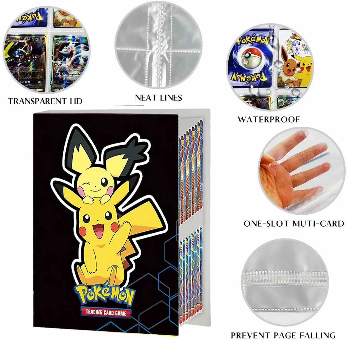 Альбом с покемонами книга из мультфильма Такара Томи аниме новинка 240 шт. игровые