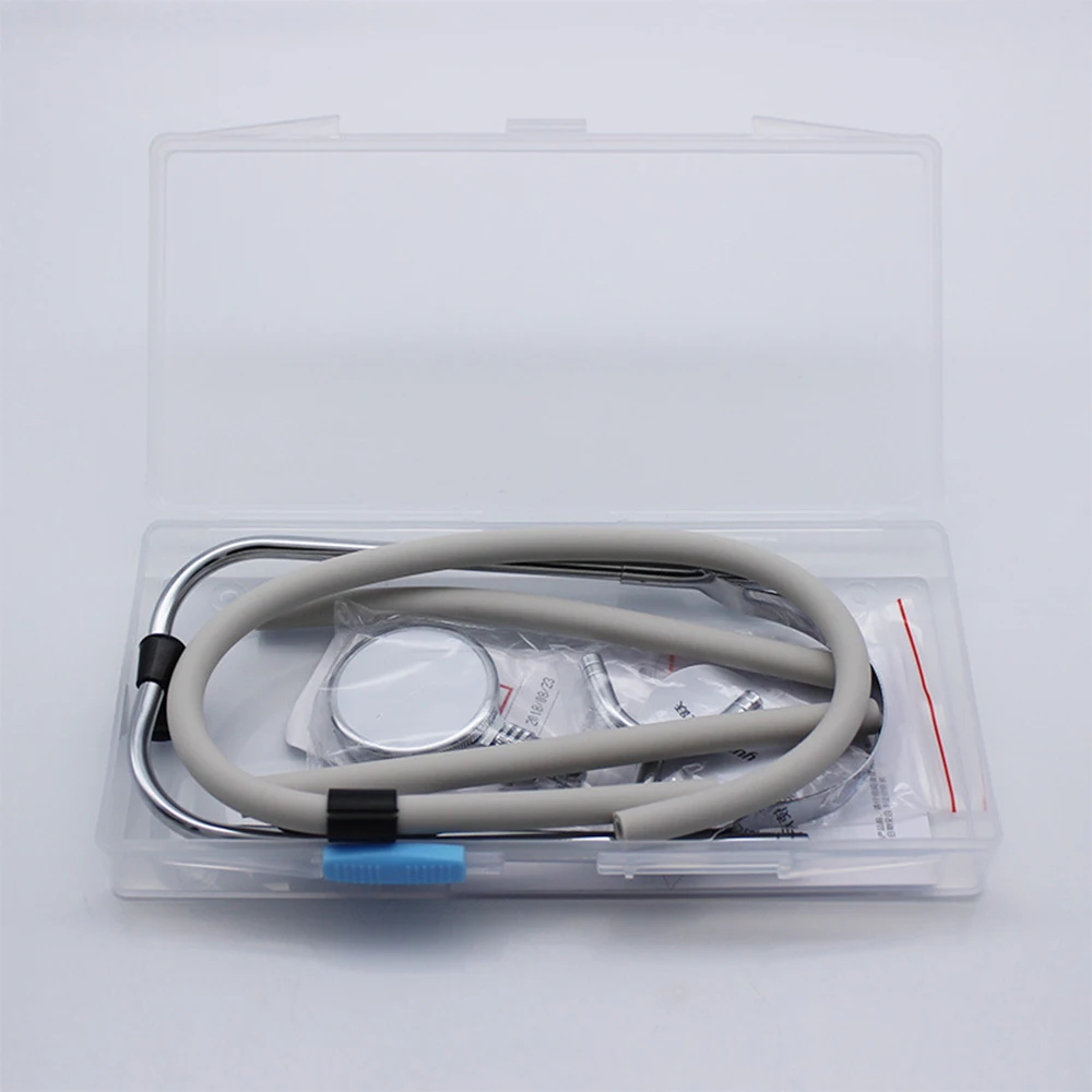 Портативный стетоскоп с двойной головкой медицинский медный для клиник Хо