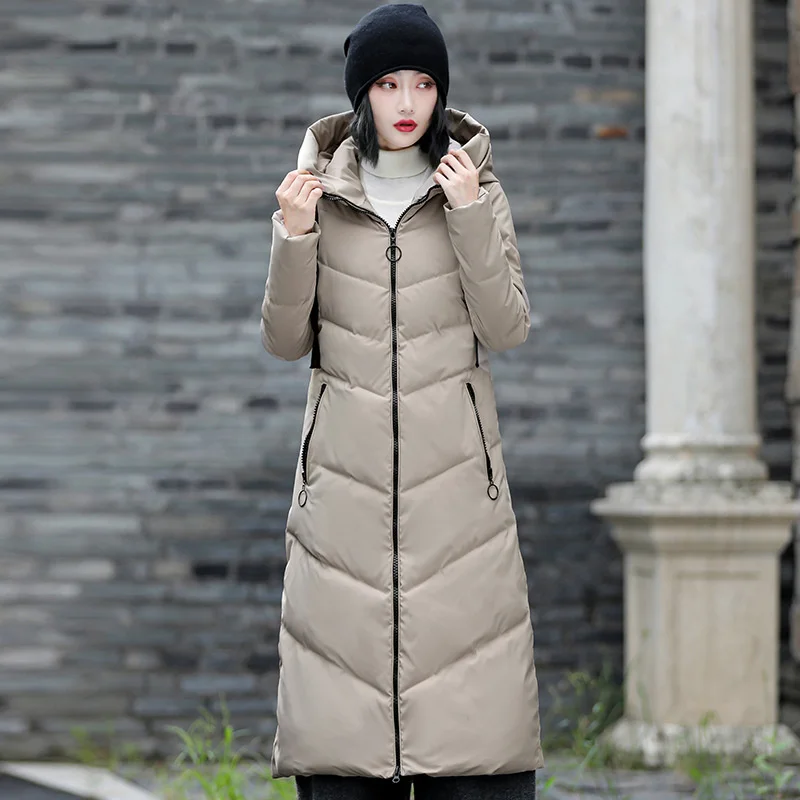 

mm l to 6xl medium and long winter women's thin cotton padded clothes coat Fat sister 200kg parkas