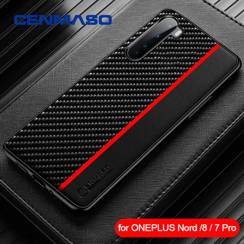 CENMASO Оригинальный чехол для Oneplus Nord 9 7 7T 8 6 Pro роскошный кожаный защитный из