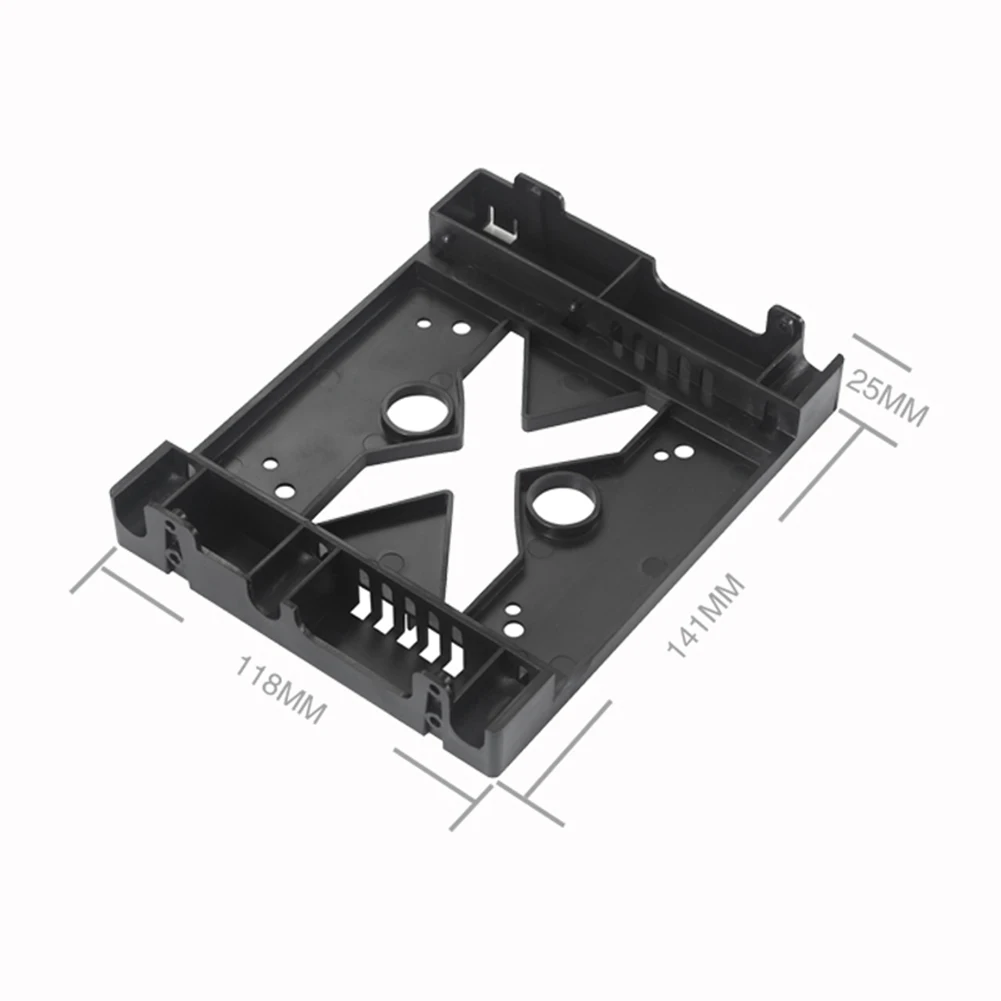 5.25 Optical Drive Position 3.5 inch to 2.5 inch SSD HDD Mounting Fan Adapter Bracket Dock Hard Drive Holder SSD Tray images - 6