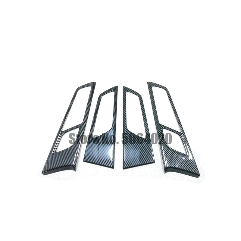 

For Hyundai Tucson 2015-2019 ABS Matte/Carbon LHD Car inner door Bowl protector frame Cover Trim Sticker Car Styling accessories