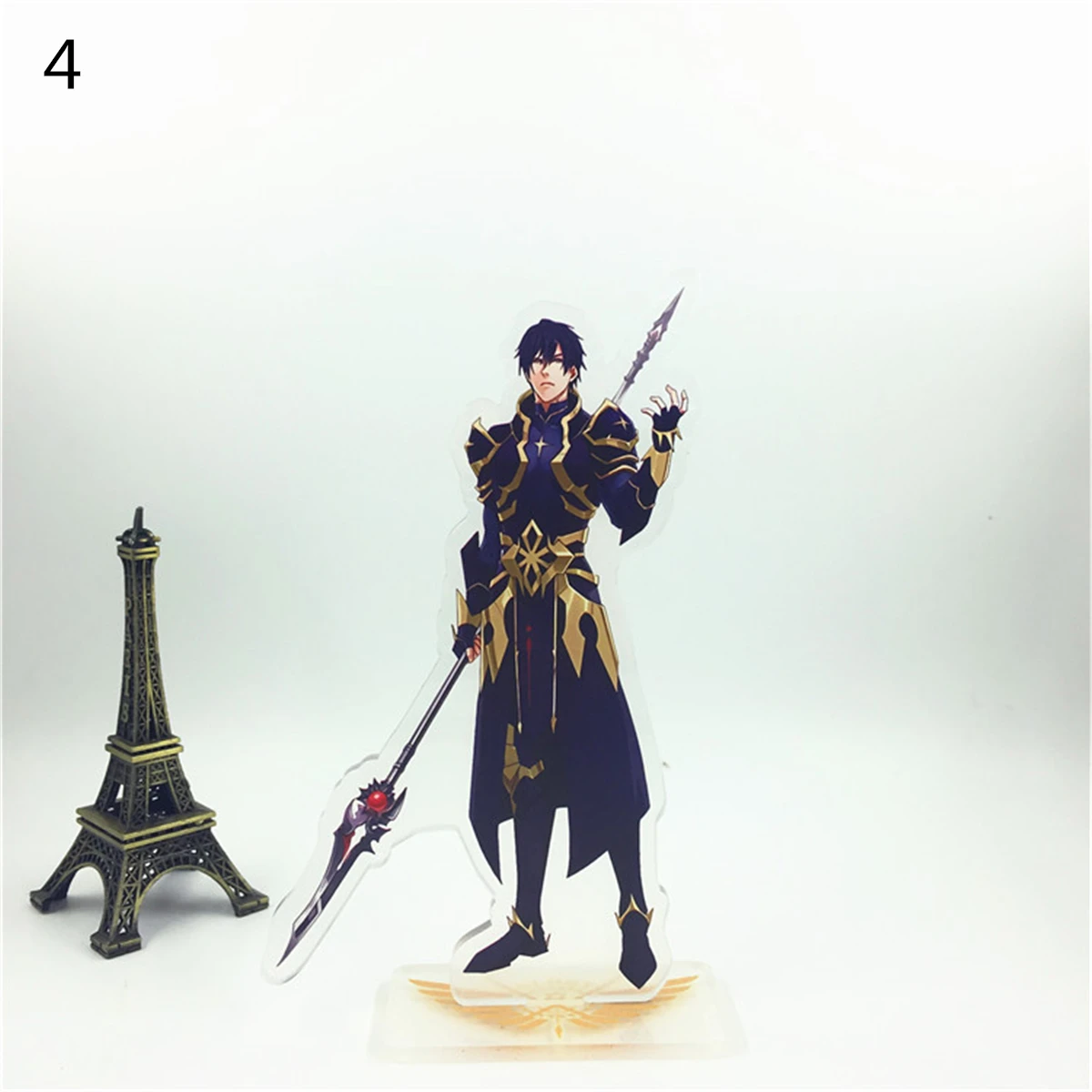 Брелок для ключей из акрила с изображением Кинг Аватара аксессуары косплея