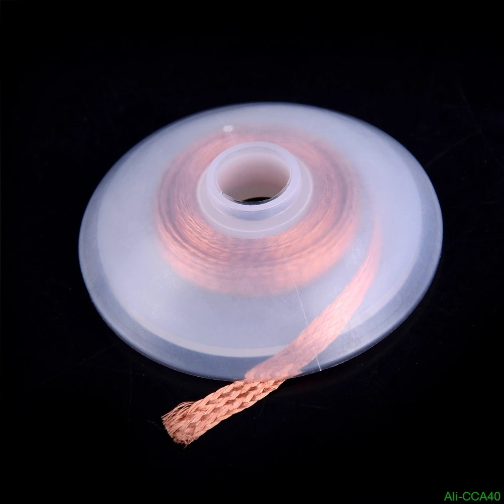 

Hot Sale 1PC 3.5mm 1.5M Desoldering Braid Solder Remover Wick Wire Repair Tool