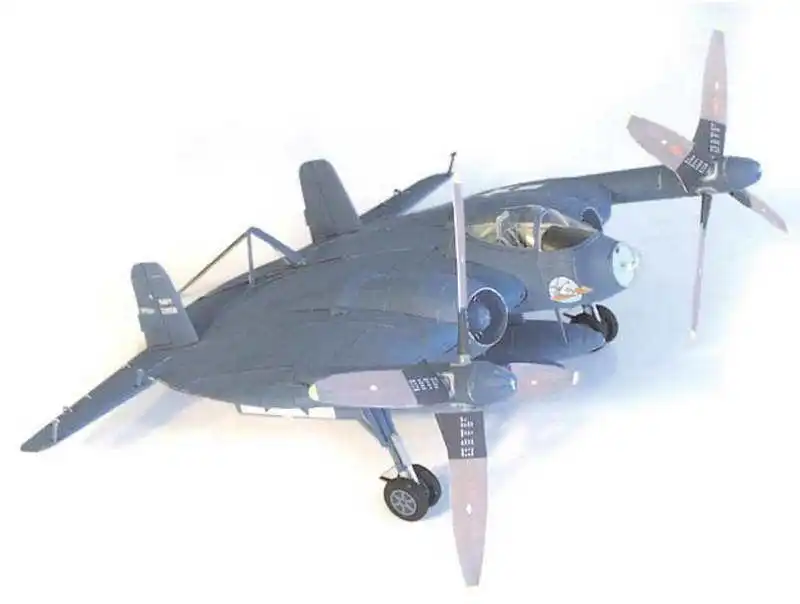 1:32 Бумажная модель Американский XF5U-1 Летающая пицца модель самолета-истребителя Руководство DIY коллекция хобби от AliExpress WW