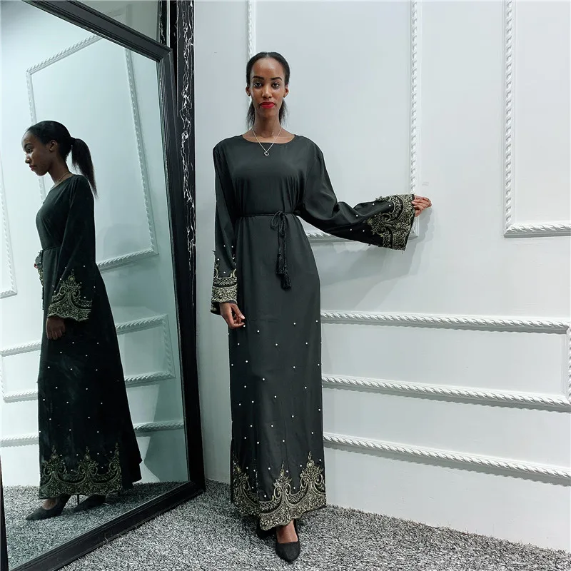 Цветное мусульманское женское платье Абая оптовая продажа в малайзии | Женская
