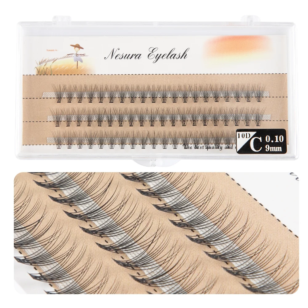 Норковые ресницы 3D накладные толстые крест-накрест Макияж Наращивание ресниц