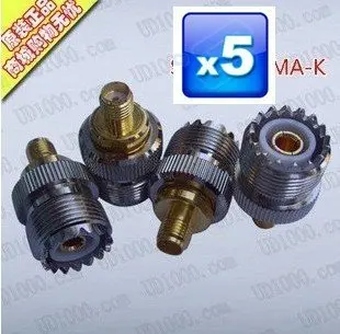 

5 шт. адаптер Φ, SMA-Female SO239 для Φ, SL16-K SMA-K TG-UV2 PX-888K UV-5R PLUS