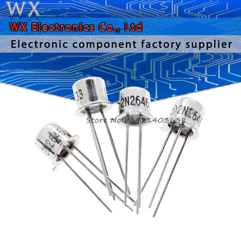 5PCS 2N2646 TO39 2N2222A 2N3053 TO-39 New Original DIP transistor | Integrated Circuits