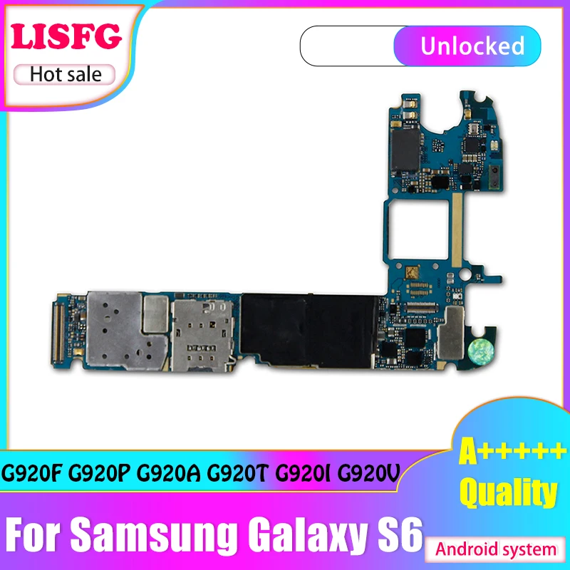Материнская плата 32 ГБ для Samsung Galaxy S6 G920F G920P G920V G920A G920T G920I разблокированная