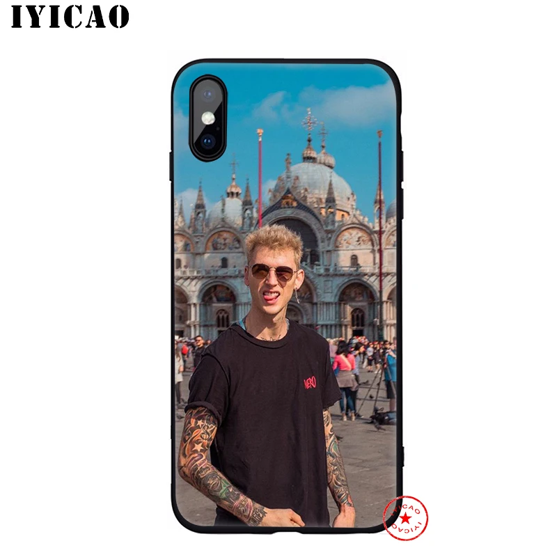 6 IYICAO машина пистолет Келли MGK мягкий чехол для телефона iPhone 11 Pro XR X XS Max 6 6S 7 8 Plus 5 5S SE силиконовый TPU 7 Plus - Цвет: 6