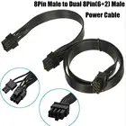 PCI express GPU 8pin к Dual 6 2Pin 8 Pin кабель питания PCI-e видеокарта 8pin 1 к 2 шнур питания для Corsair серии CS