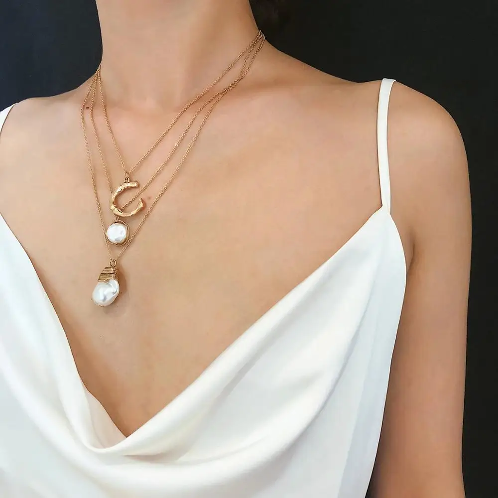 Женское Ожерелье-чокер с искусственным жемчугом | Украшения и аксессуары