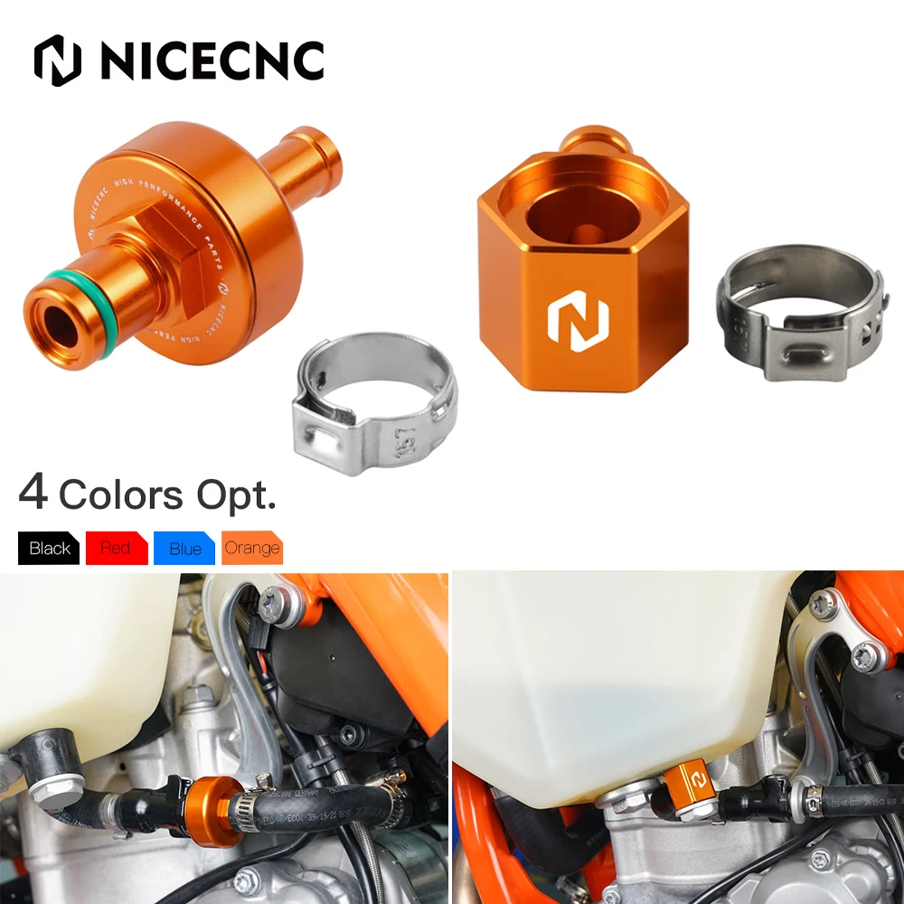 

NICECNC Fuel Line Tank Filter Connector For KTM EXC XC XCF SXF EXCF XCW TPI Six Days 150 250 300 350 450 500 Erzberg Motorcycle