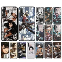 anime attack on titan phone case for huawei p20 p30 p40 lite pro p smart 2019