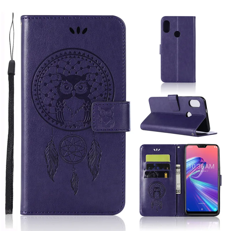 Чехол для Asus Zenfone Max Pro M2 ZB631KL чехол X01BD откидной из искусственной кожи ZB ZB631 631 631KL