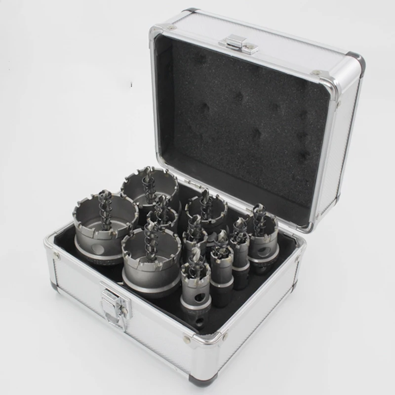 Набор быстрорежущих Сверл из быстрорежущей стали с твердосплавным наконечником