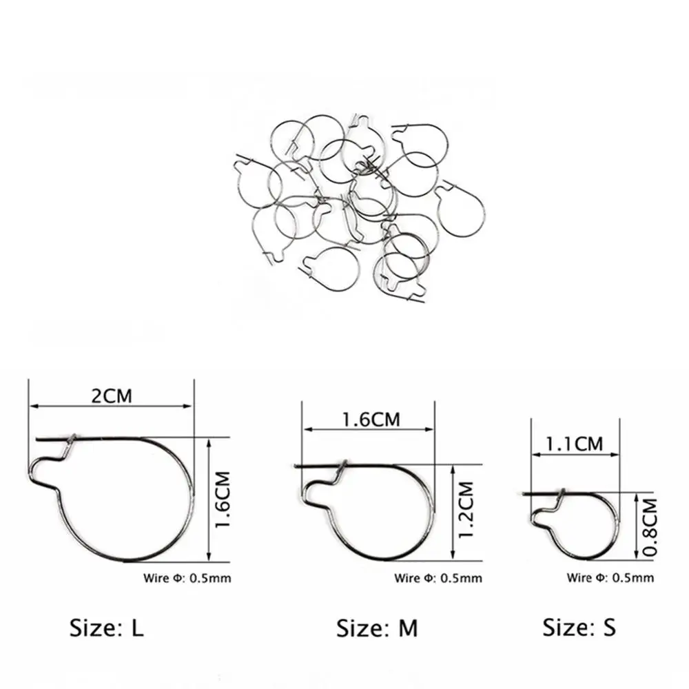 20 шт./лот волшебное кольцо из высокоуглеродистой стали соединительные личинки в