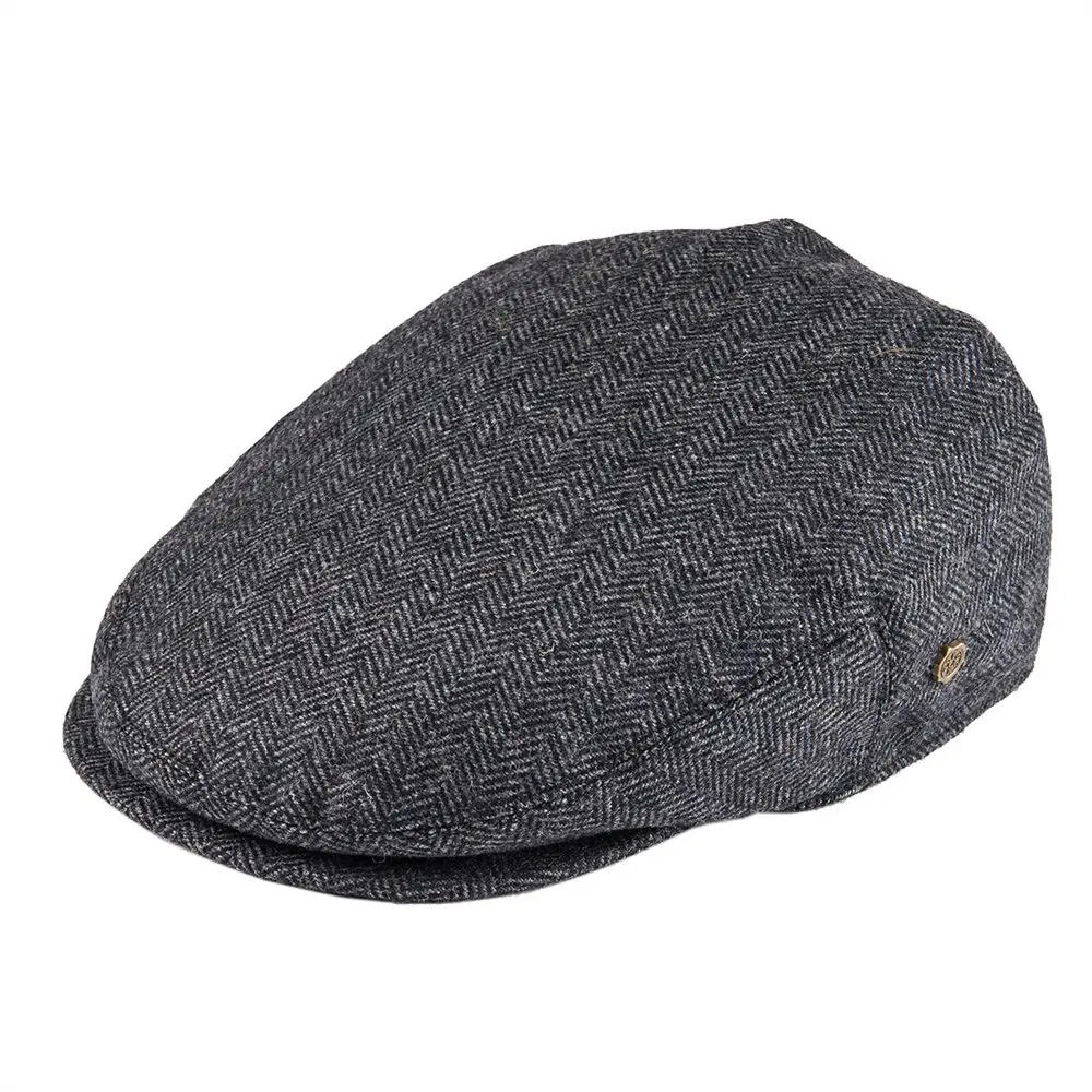 

VOBOOM Wool Tweed Herringbone Irish Cap Men Women Beret Cabbie Driver Hat Golf Ivy Flat Hats Green Black Yellow 200