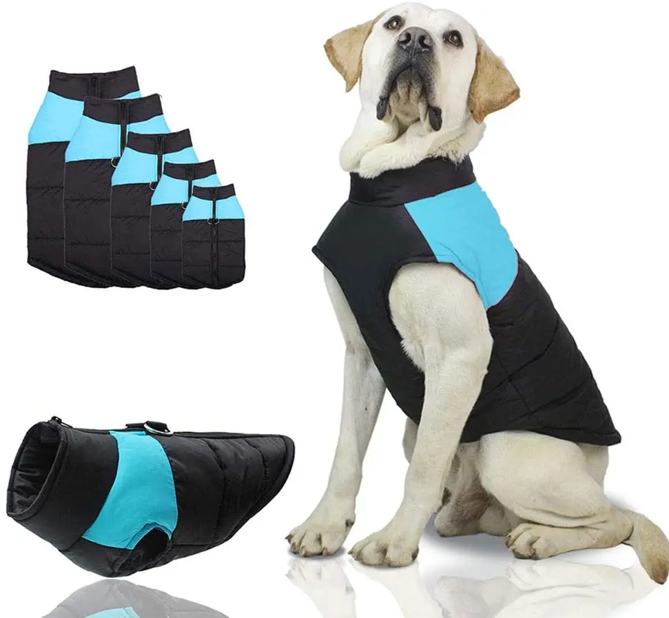 

Thicken Warm Winter Dog Clothes Coat Puppy Vest Jacket Waterproof Pet Dog Chihuahua Clothing for Small Medium Large Dogs Jackets