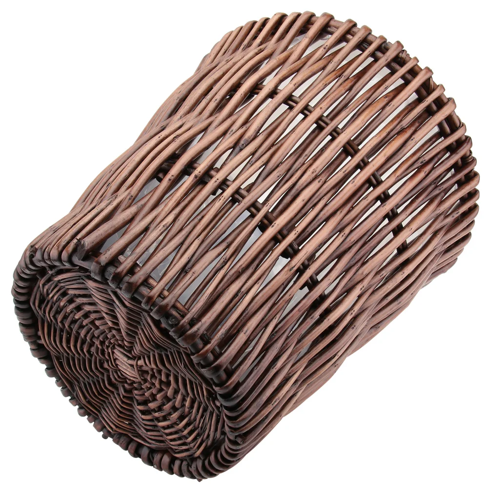 

1PC Toilet Wicker Weaving Garbage Can Storage Basket Multi-purpose Woven Basket