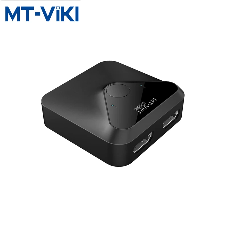 

MT-VIKI 2 Port HDMI-compatible Switch Splitter Bilateral Switching 2 In And 1 Out Support 4K MT-HD121