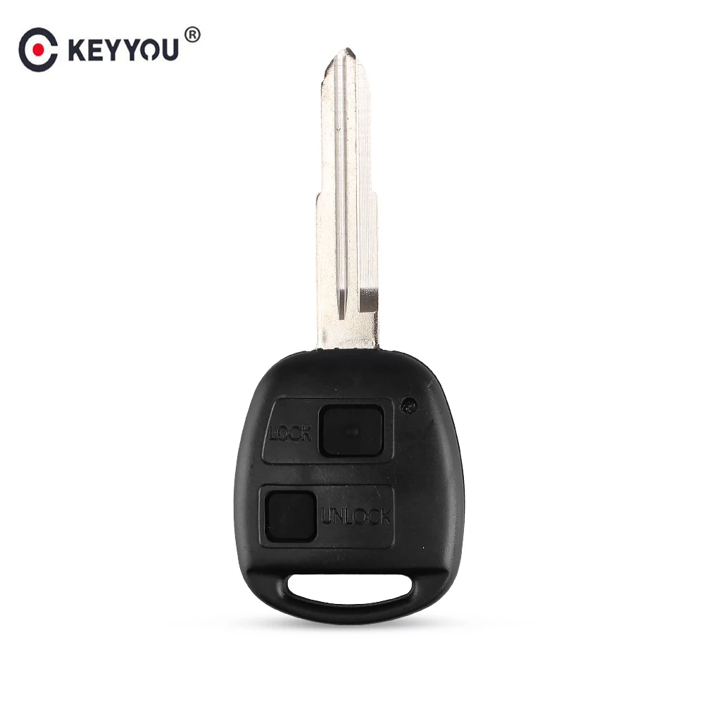 KEYYOU дистанционный Сменный Чехол для автомобильного ключа Toyota Yaris с лезвием TOY41