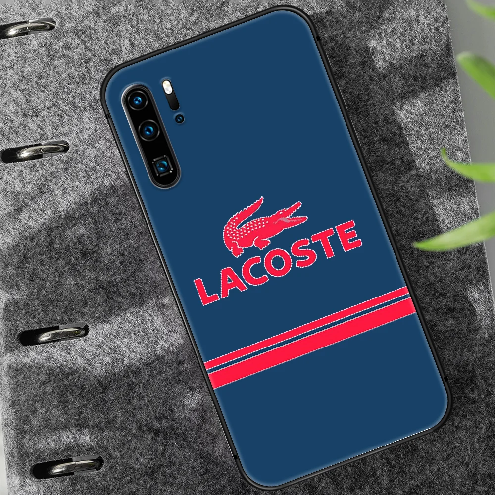 

LACOETE French luxury brand Phone Case For Huawei P Mate 10 20 30 40 Lite Pro smart Z 2019 nova 5t black Back Fashion Cover